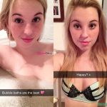 Young sexy nude redhead teen snapchat selfies exposed