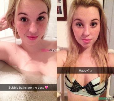 Young sexy nude redhead teen snapchat selfies exposed