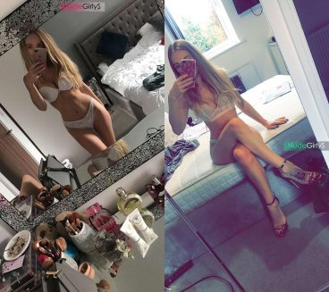 Sexy young hot blonde babe selfie nudes
