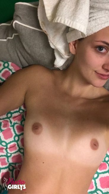 Very cute fresh out shower tits nude college girl picture